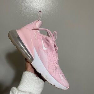 Nike Pink Air Max 270 Lightweight Running Shoe